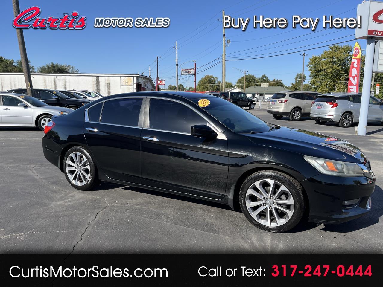 Honda Accord Sport Sedan CVT 2015