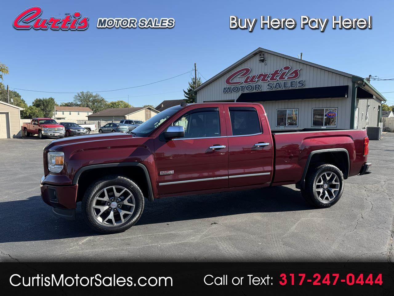 GMC Sierra 1500 SLE Ext. Cab 4WD 2014