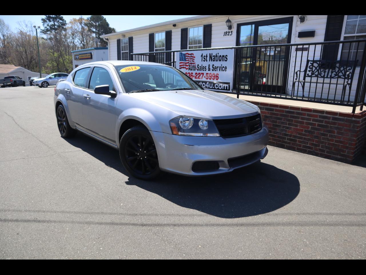 2014 Dodge Avenger 4dr Sdn SE