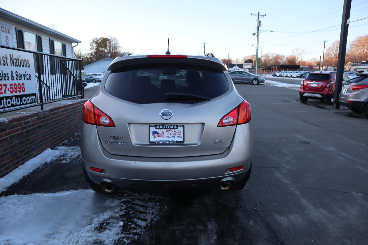 Nissan Murano 2WD 4dr SL 2009