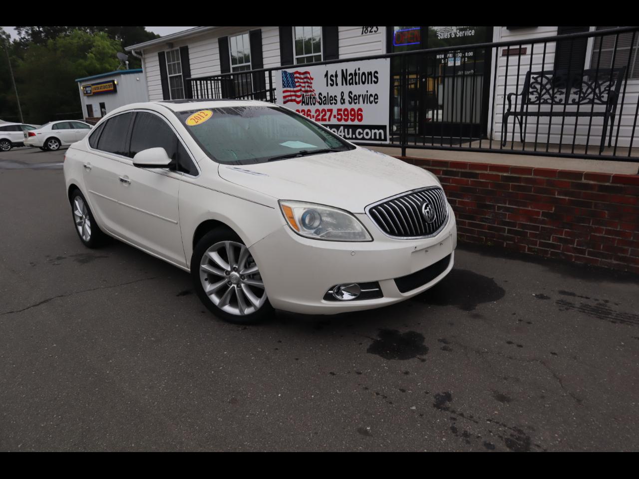 Buick Verano 4dr Sdn Leather Group 2012
