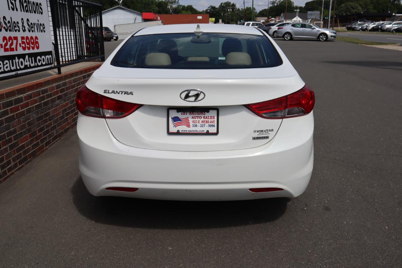 Hyundai Elantra 4dr Sdn Auto Limited (Alabama Plant) 2013