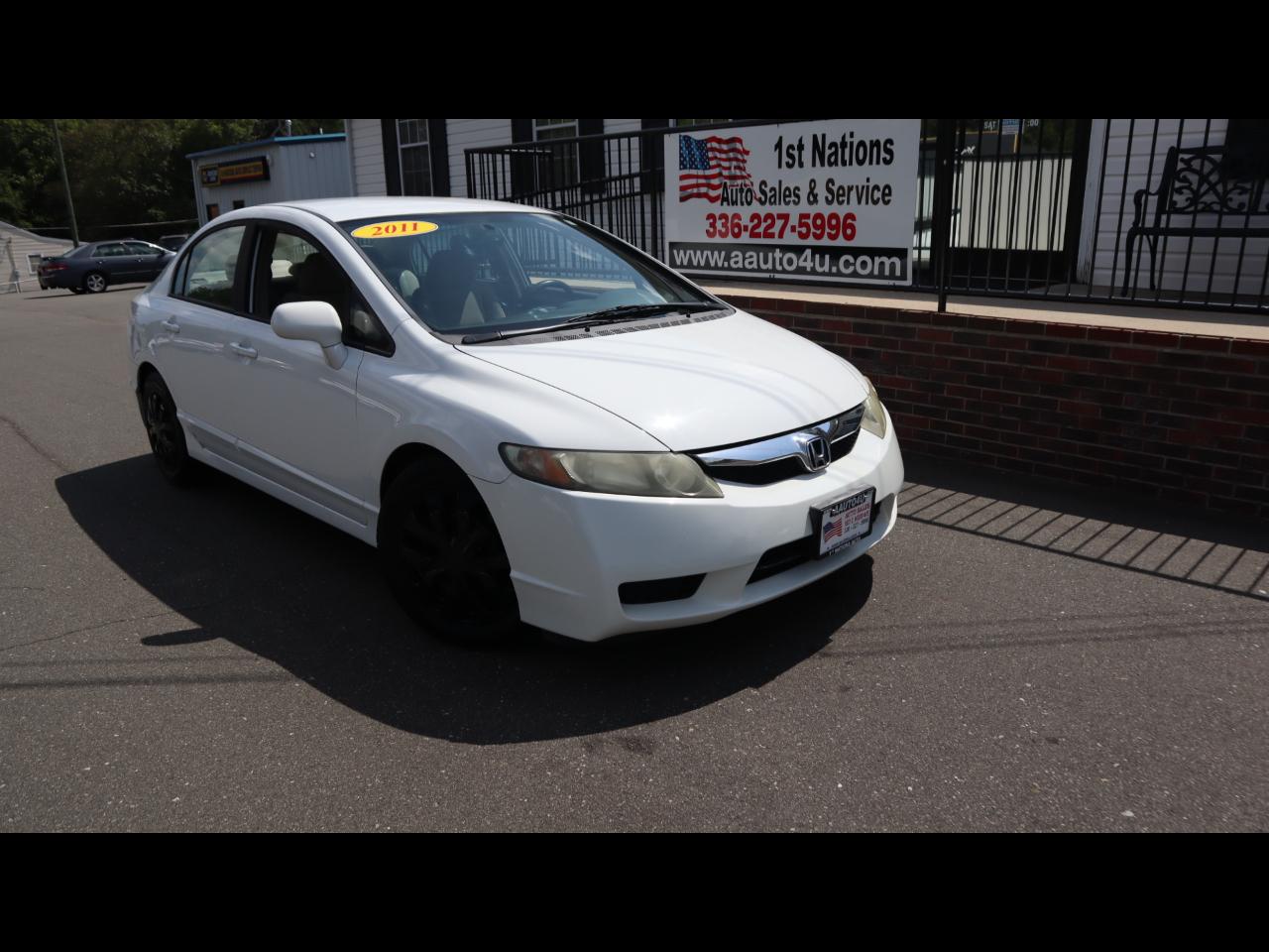 Honda Civic Sdn 4dr Auto LX 2011