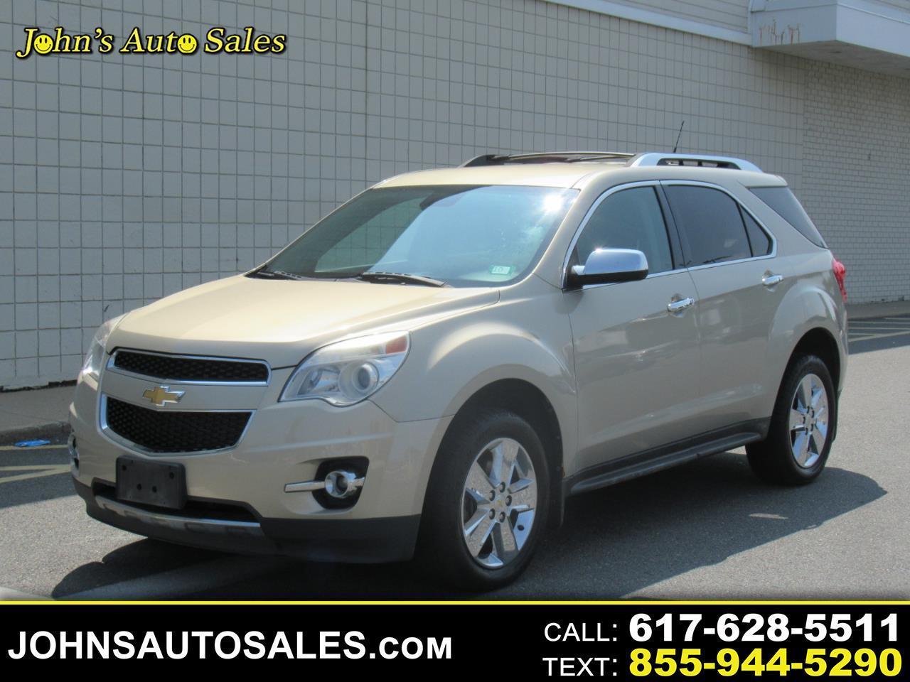 Used 2012 Chevrolet Equinox AWD 4dr LTZ for Sale in Somerville MA 02143