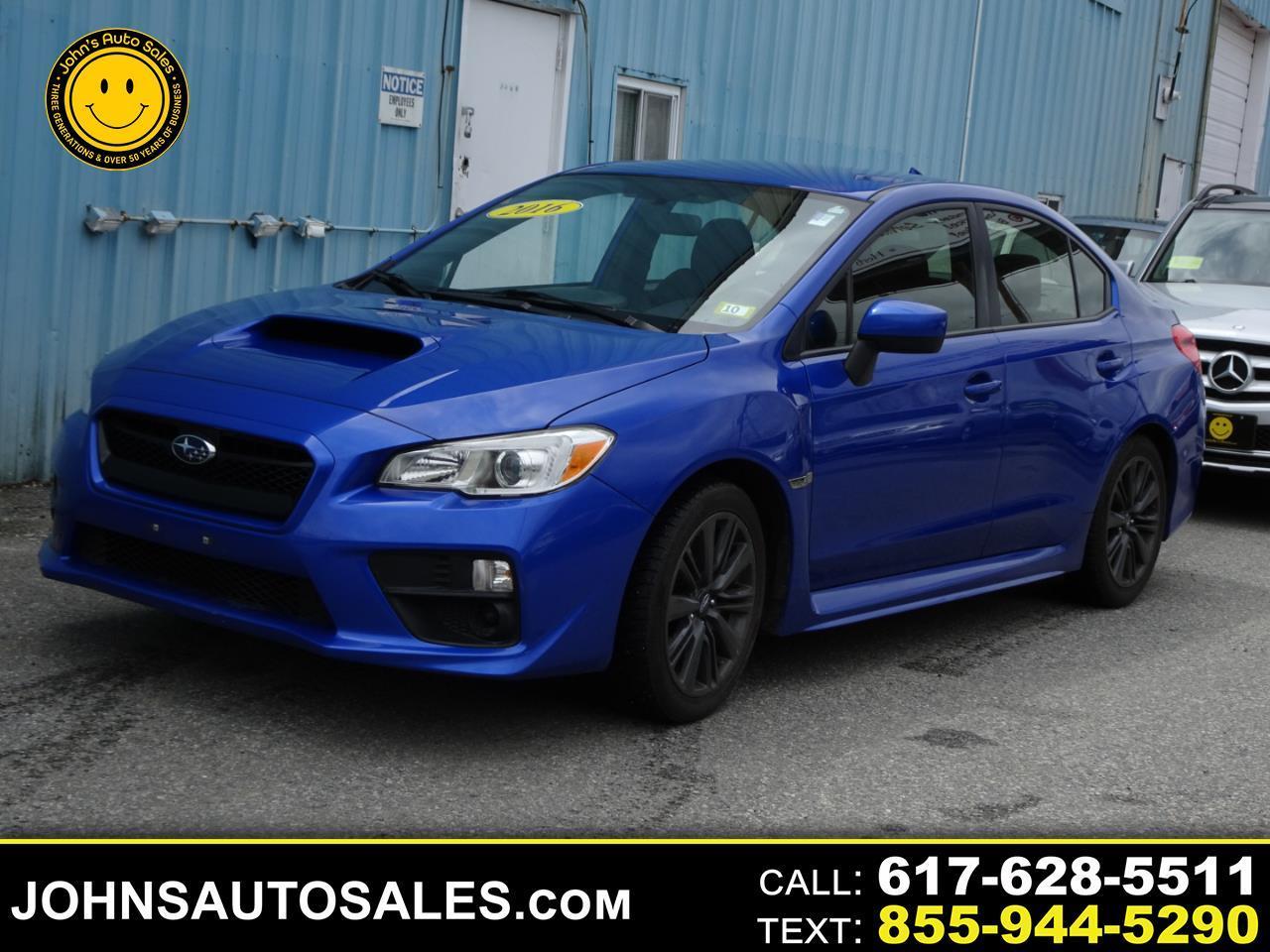 Subaru WRX 4dr Sdn Man 2016