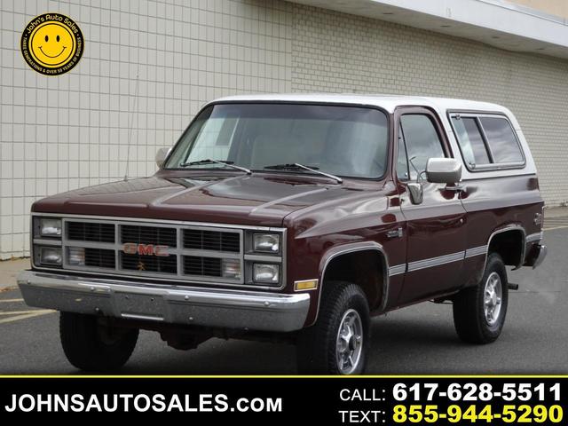 Red (Burgundy) 1983 GMC Jimmy SUV / Crossover Four-Wheel Drive Automatic