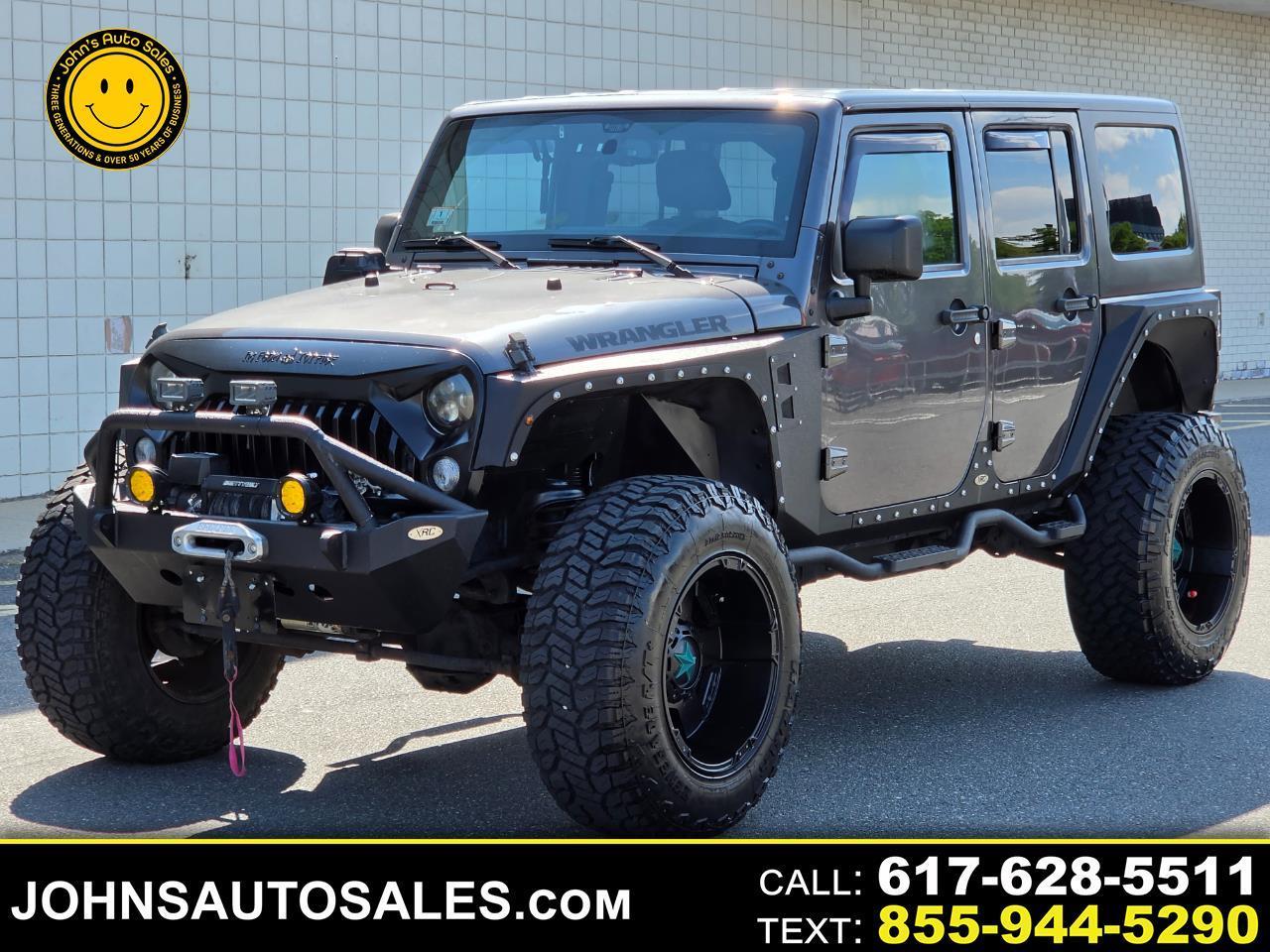 2016 Jeep Wrangler Unlimited 4WD 4dr Black Bear *Ltd Avail*
