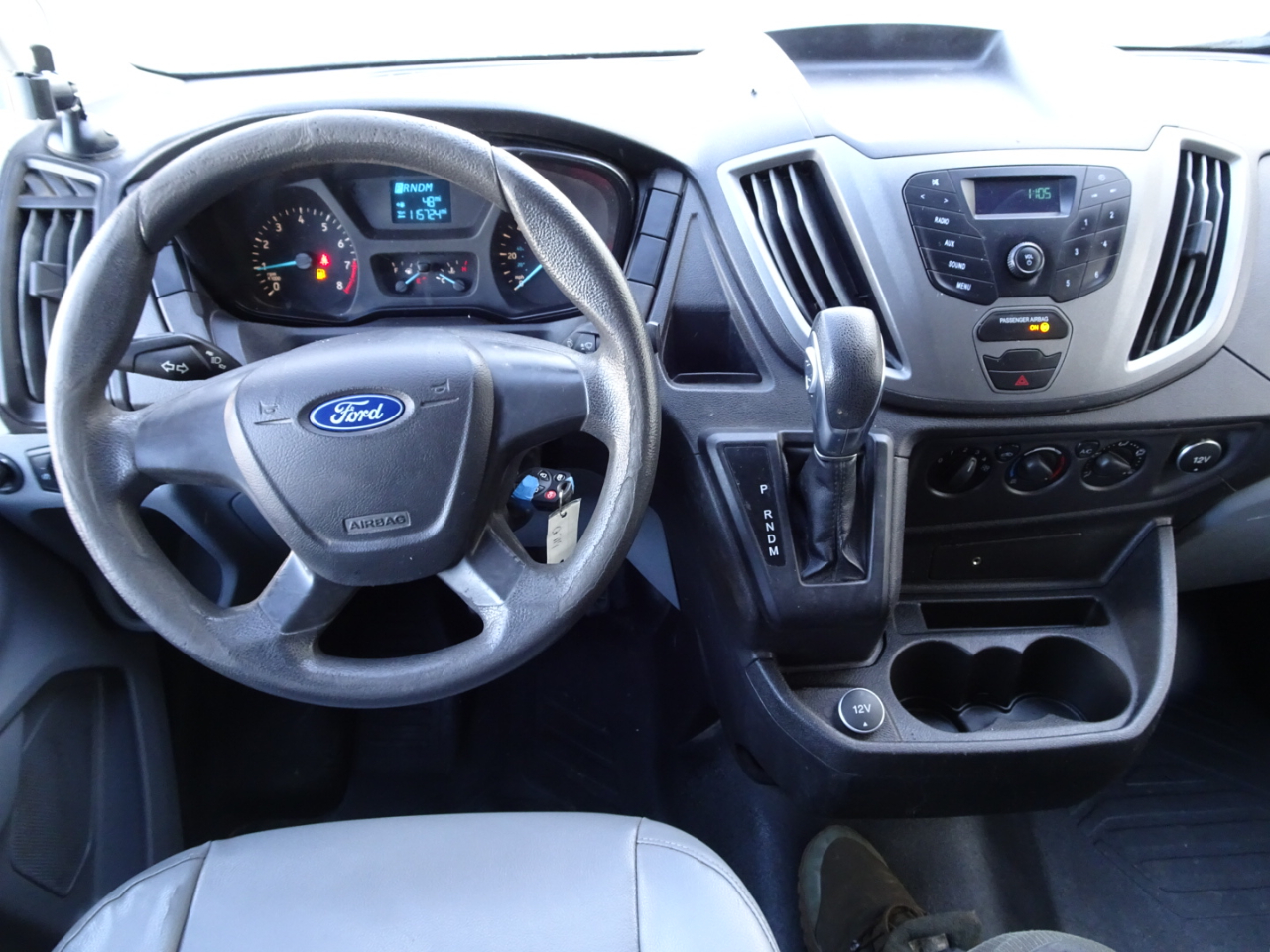 Ford Transit Van T-250 130" Low Rf 9000 GVWR Swing-Out RH Dr 2017