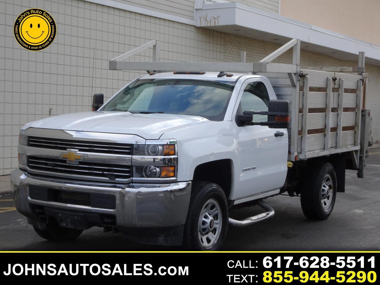 2016 Chevrolet Silverado 2500HD 4WD Reg Cab 133.6" Work Truck