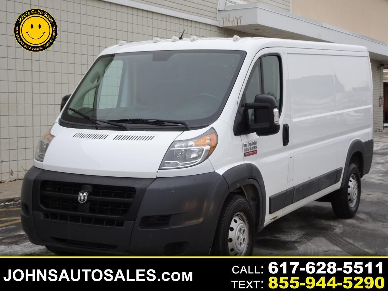 RAM ProMaster Cargo Van 1500 Low Roof 136" WB 2017