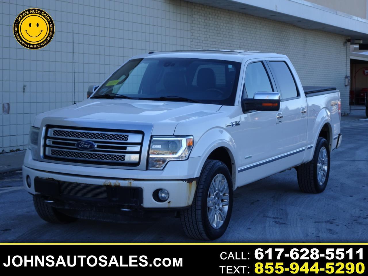 Ford F-150 4WD SuperCrew 145" Platinum 2013