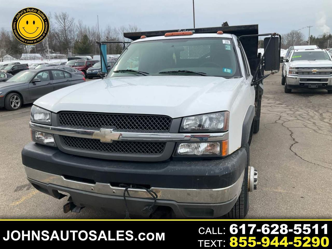 Chevrolet Silverado 3500 Reg Cab 137.0" WB, 60.4" CA 4WD WT 2004