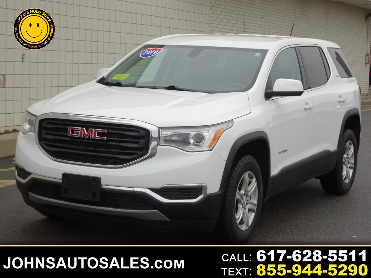 GMC Acadia AWD 4dr SLE w/SLE-1 2019