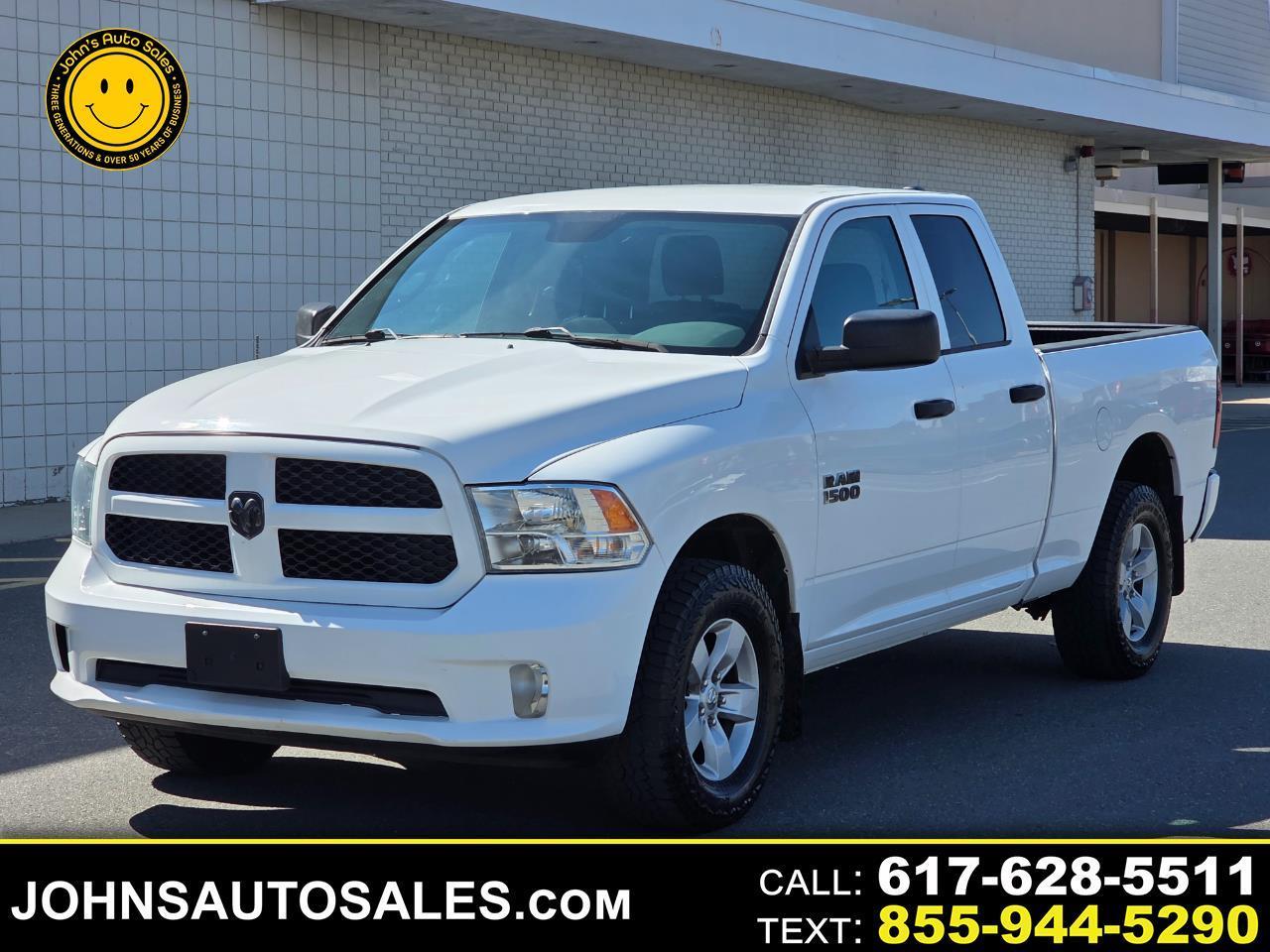 2017 RAM 1500 Express 4x4 Quad Cab 6'4" Box