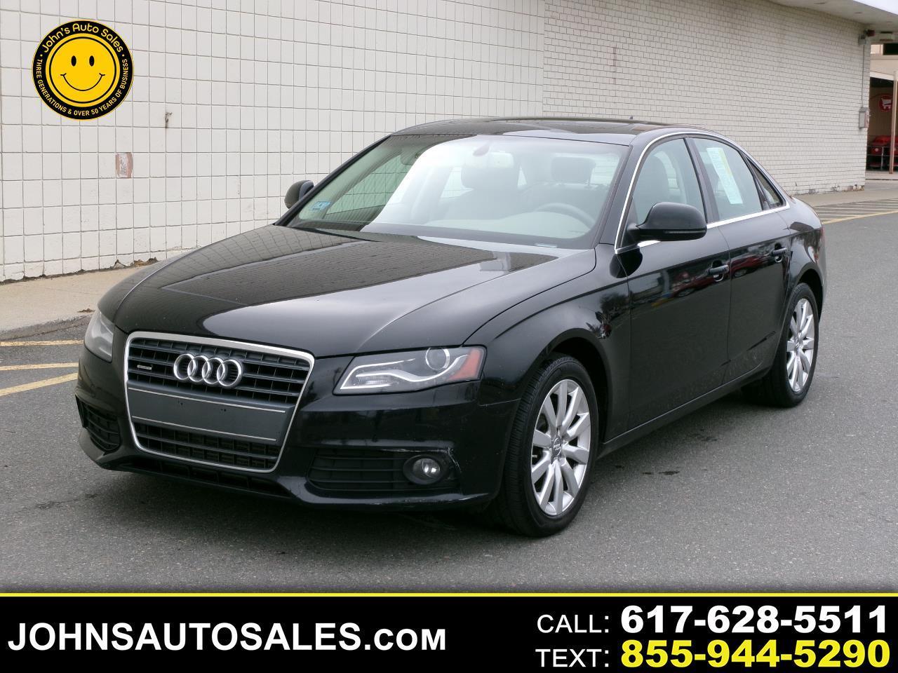 2009 Audi A4 4dr Sdn Auto 2.0T quattro Prem Plus