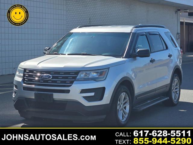 Silver 2016 Ford Explorer Base 4WD SUV / Crossover All-Wheel Drive Automatic
