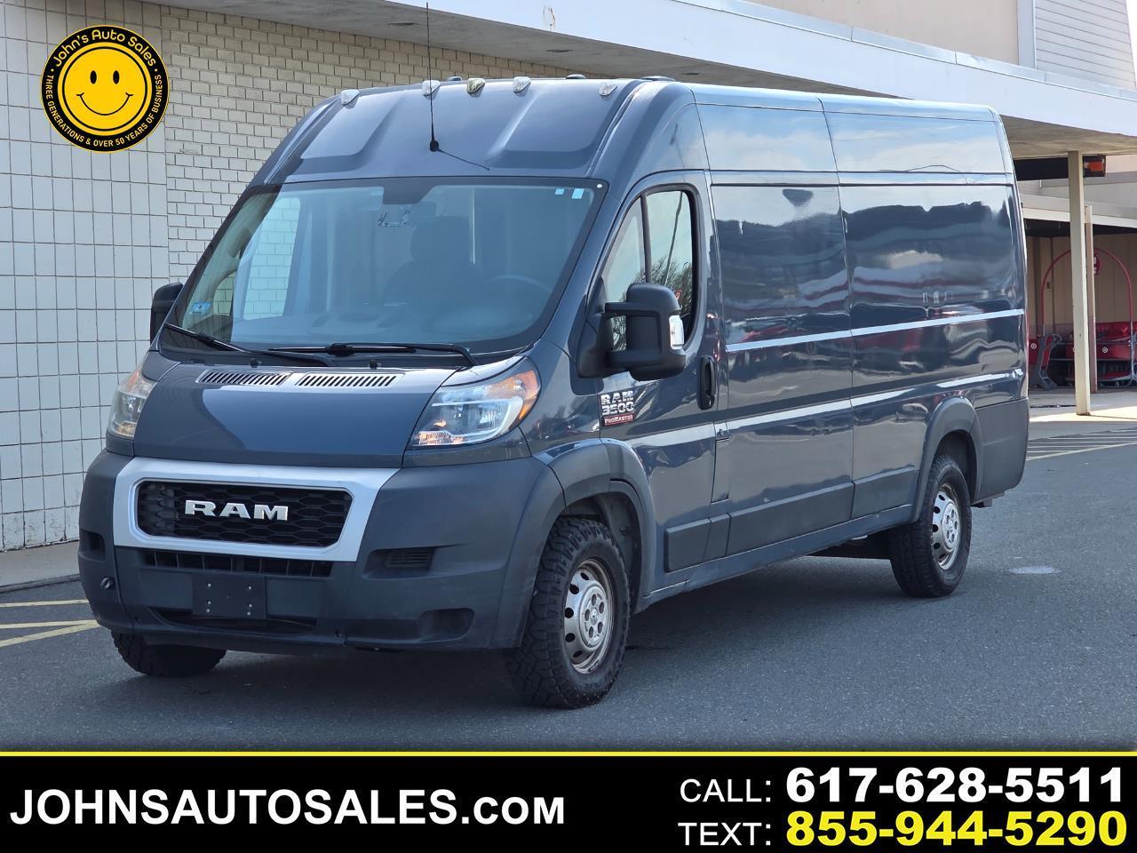 2019 RAM ProMaster Cargo Van 3500 High Roof 159" WB EXT