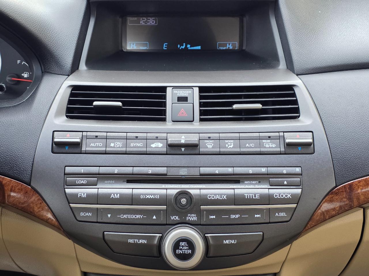 Honda Accord Sdn 4dr I4 Auto EX-L 2012