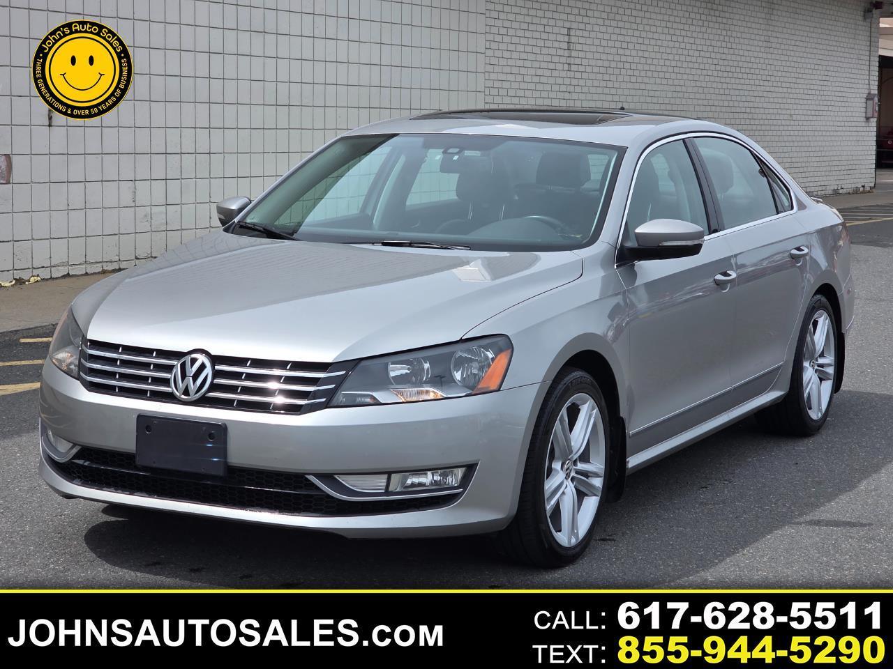 Volkswagen Passat 4dr Sdn 1.8T Auto SEL Premium PZEV 2014