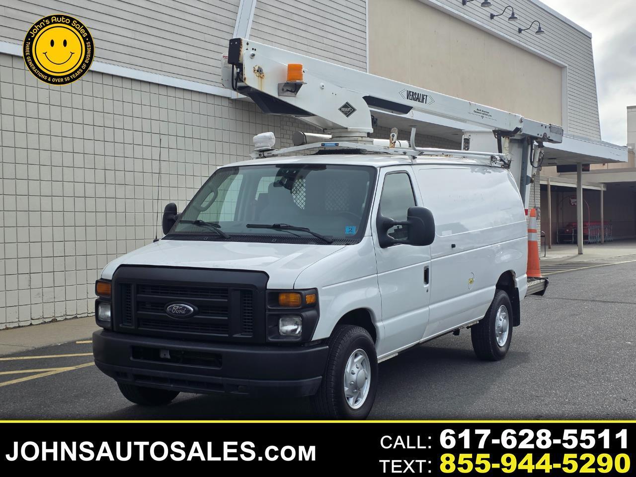 2012 Ford Econoline Cargo Van E-350 Super Duty Commercial Boom Bucket