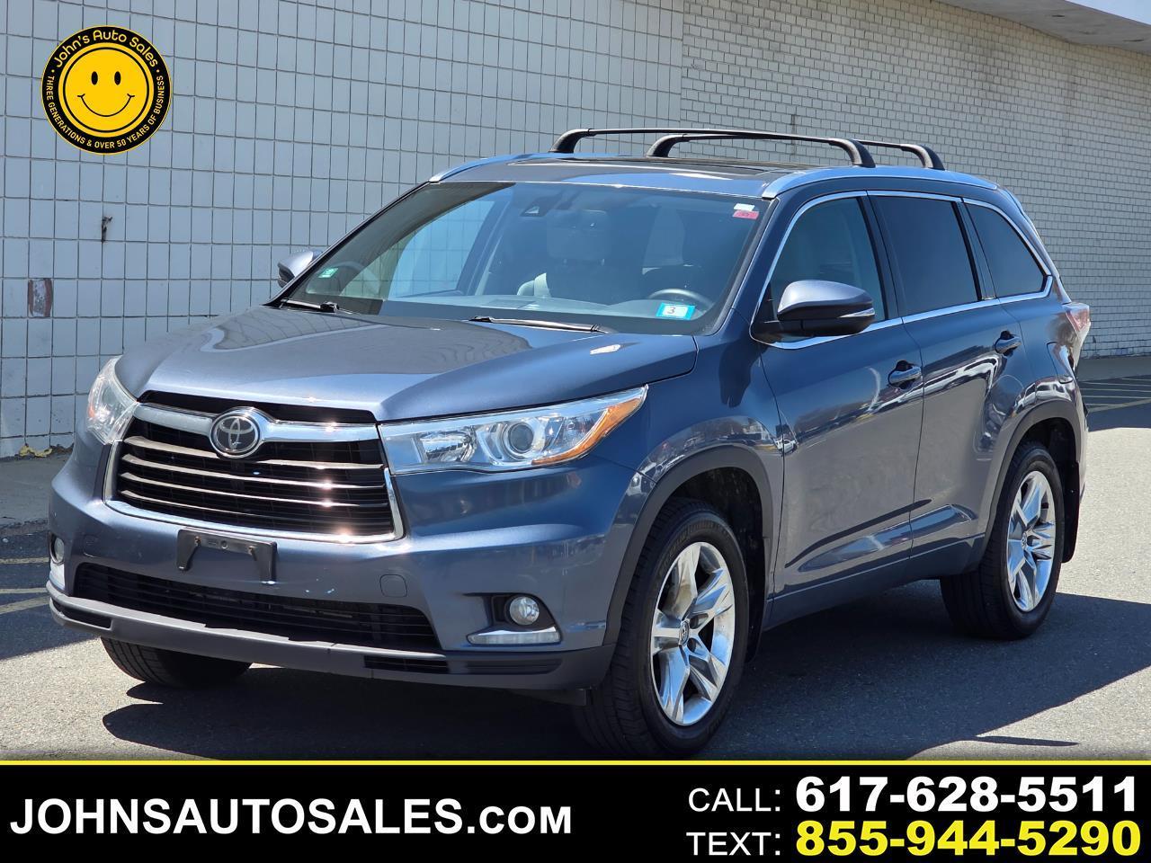 Toyota Highlander AWD 4dr V6 Limited (Natl) 2015