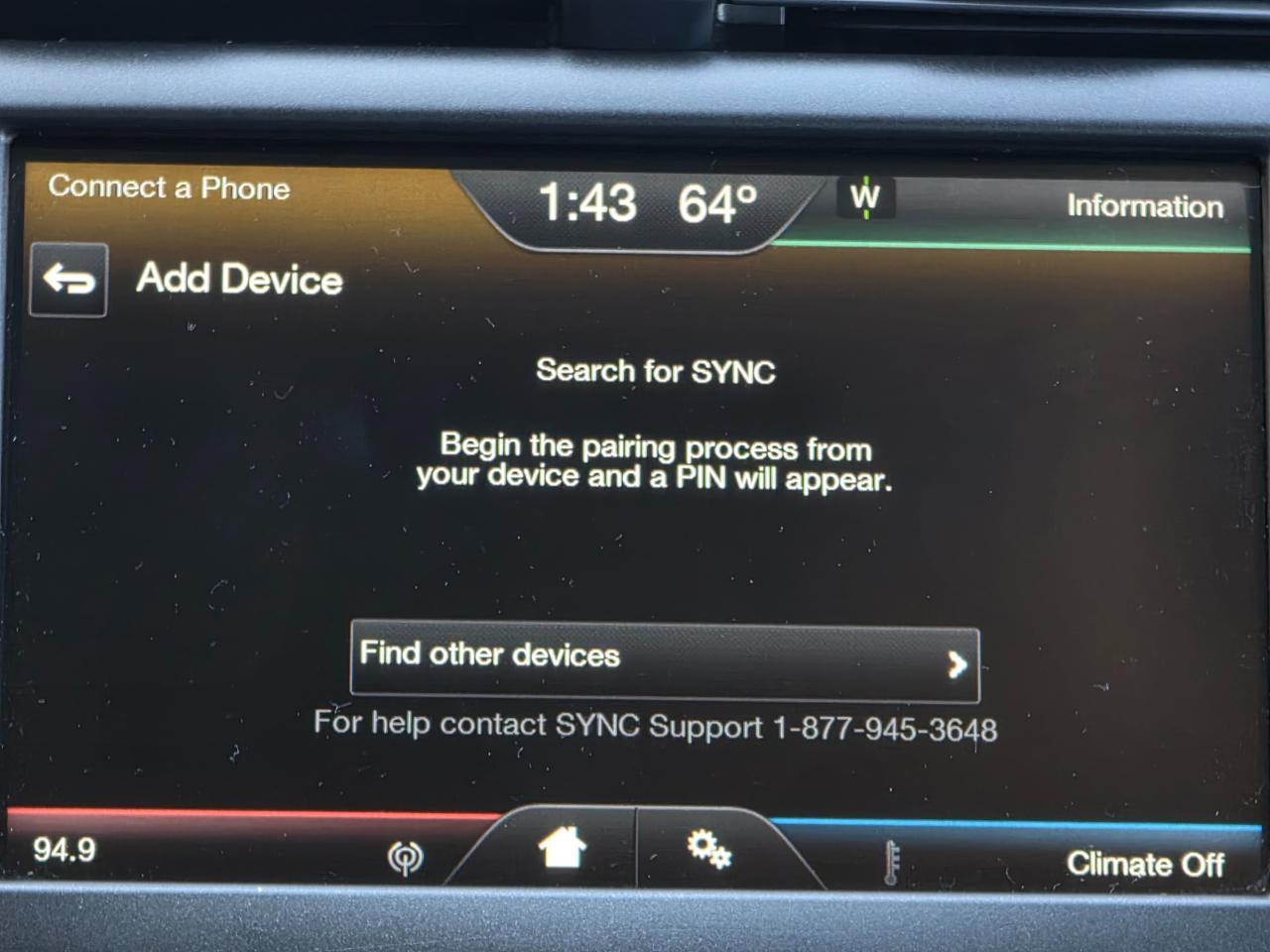 Ford Fusion 4dr Sdn SE FWD 2016