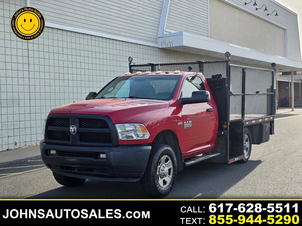RAM 3500 2WD Reg Cab 143" WB 60" CA 10K GVWR Tradesman 2016