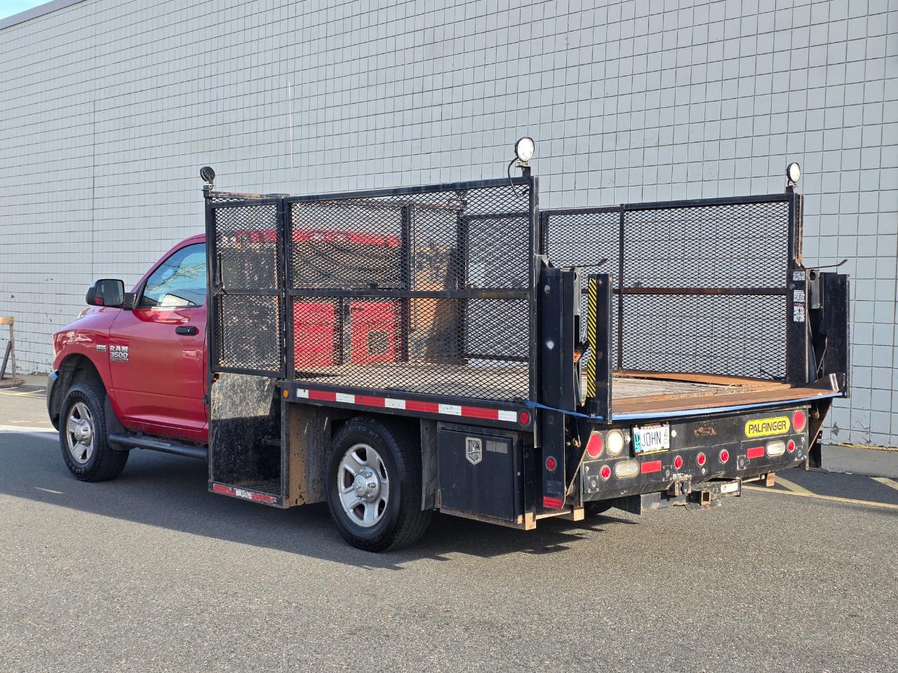 RAM 3500 2WD Reg Cab 143" WB 60" CA 10K GVWR Tradesman 2016