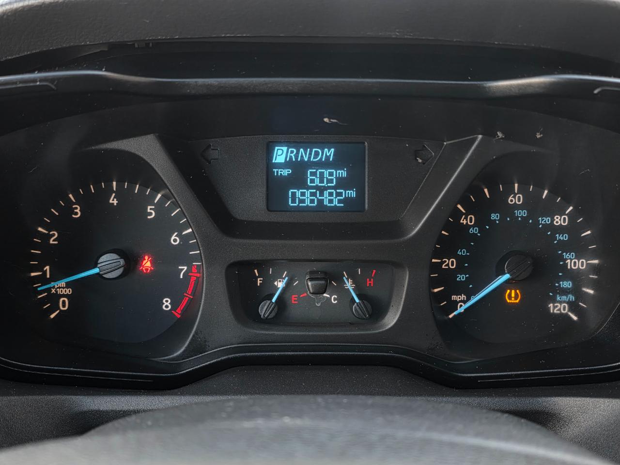 Ford Transit Cargo Van T-150 130" Low Rf 8600 GVWR Swing-Out RH Dr 2015