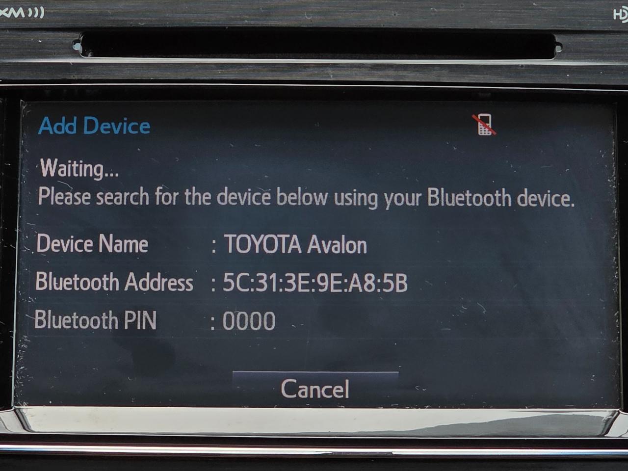 Toyota Avalon 4dr Sdn XLE Touring (Natl) 2015
