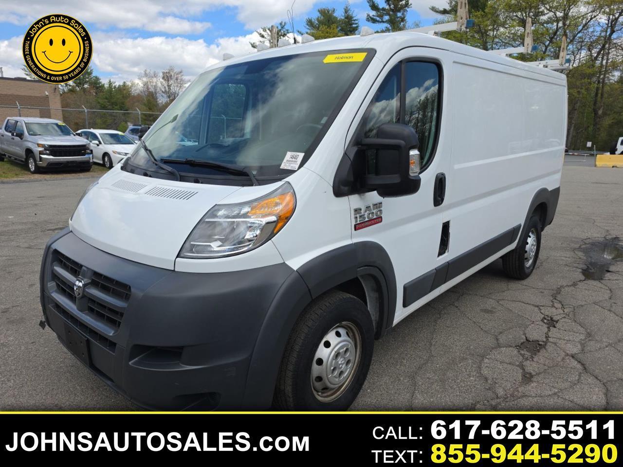 2016 RAM ProMaster Cargo Van 1500 Low Roof 136" WB