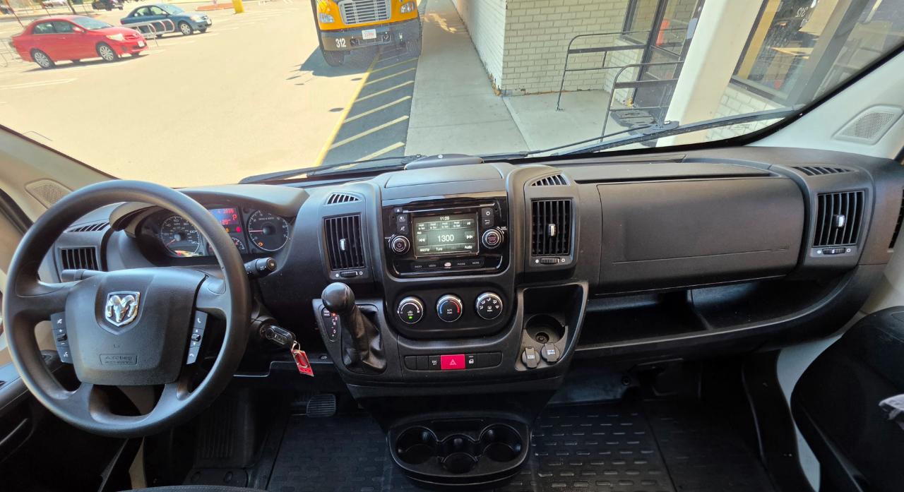 RAM ProMaster Cargo Van 1500 Low Roof 136" WB 2016