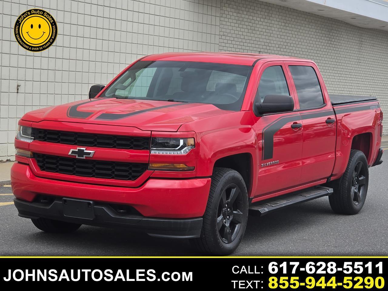 2018 Chevrolet Silverado 1500 4WD Crew Cab 143.5" Custom