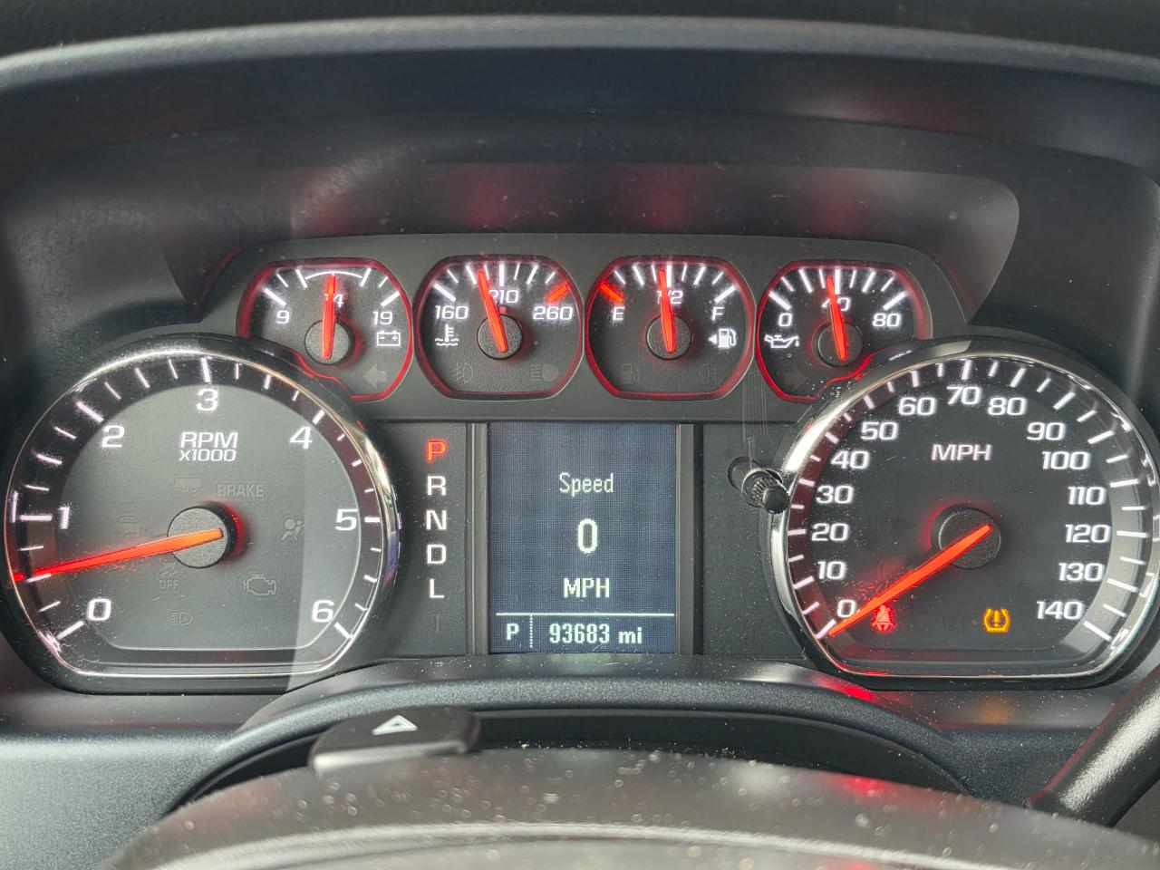 Chevrolet Silverado 1500 4WD Crew Cab 143.5" Custom 2018