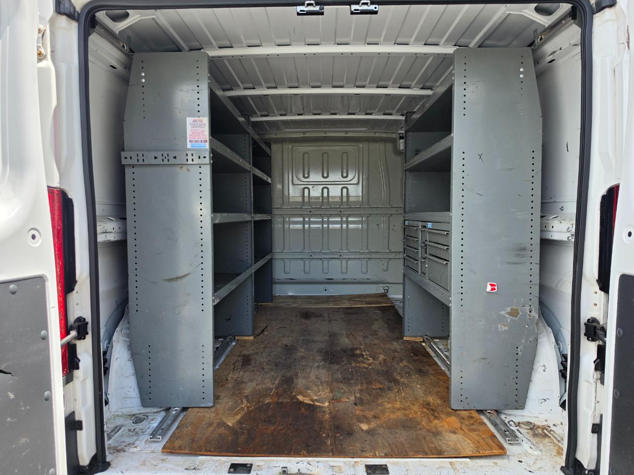RAM ProMaster Cargo Van 1500 Low Roof 136" WB 2017