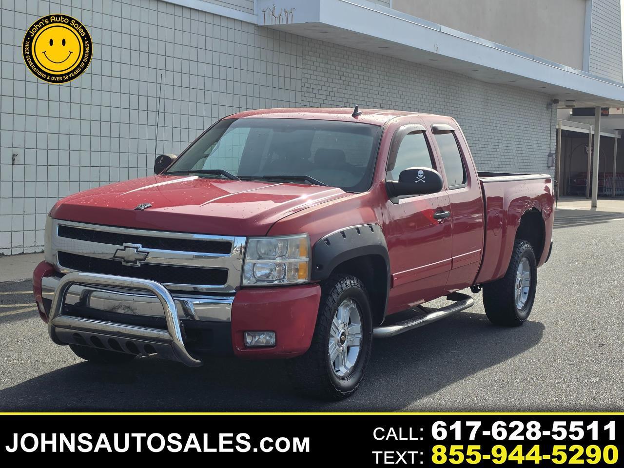 2011 Chevrolet Silverado 1500 4WD Ext Cab 143.5" LS