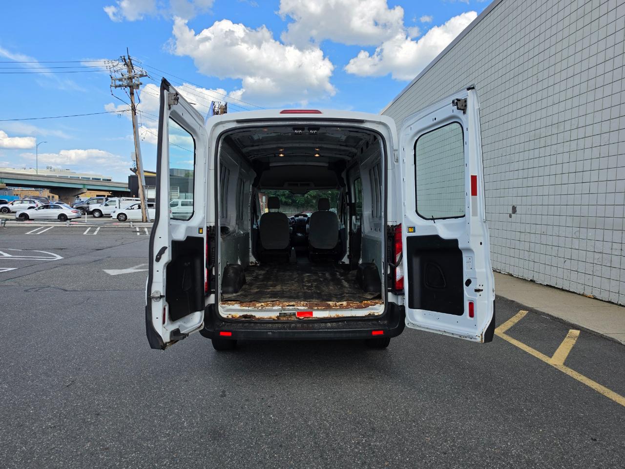 Ford Transit Cargo Van T-350 148" Med Rf 9500 GVWR Sliding RH Dr 2015