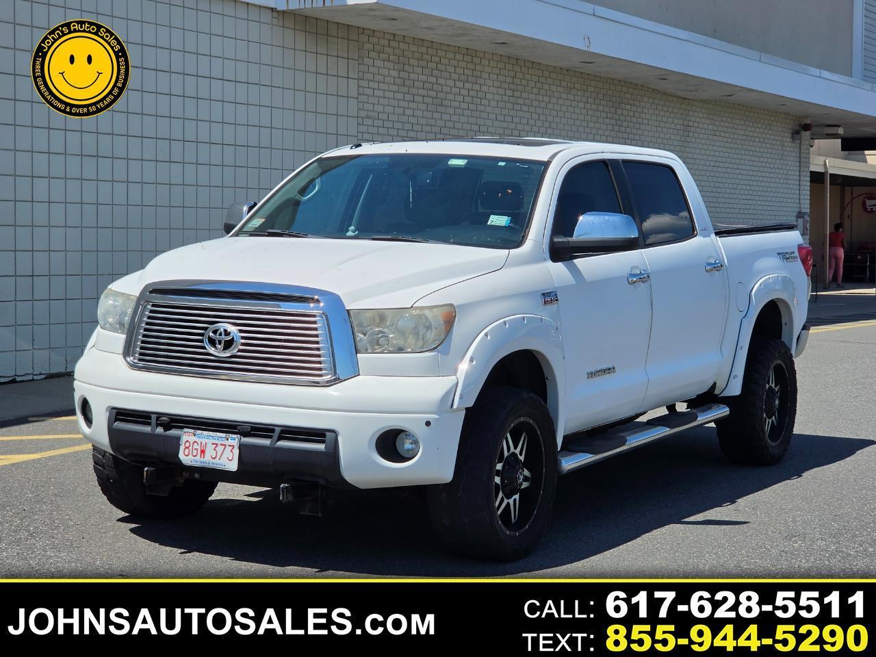 Toyota Tundra 4WD Truck CrewMax 5.7L V8 6-Spd AT LTD (Natl) 2010
