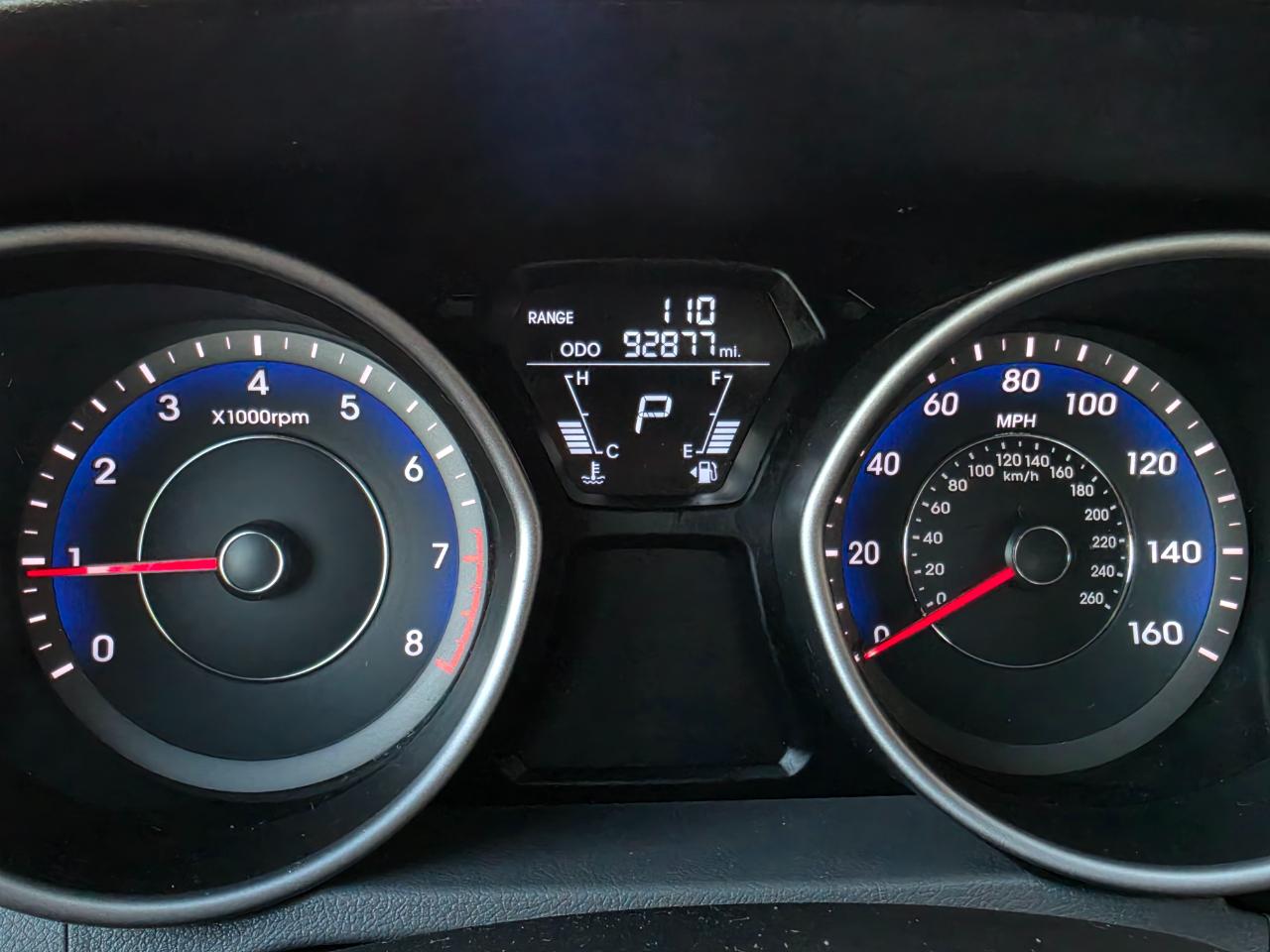 Hyundai Elantra 4dr Sdn Auto GLS PZEV (Ulsan Plant) 2013