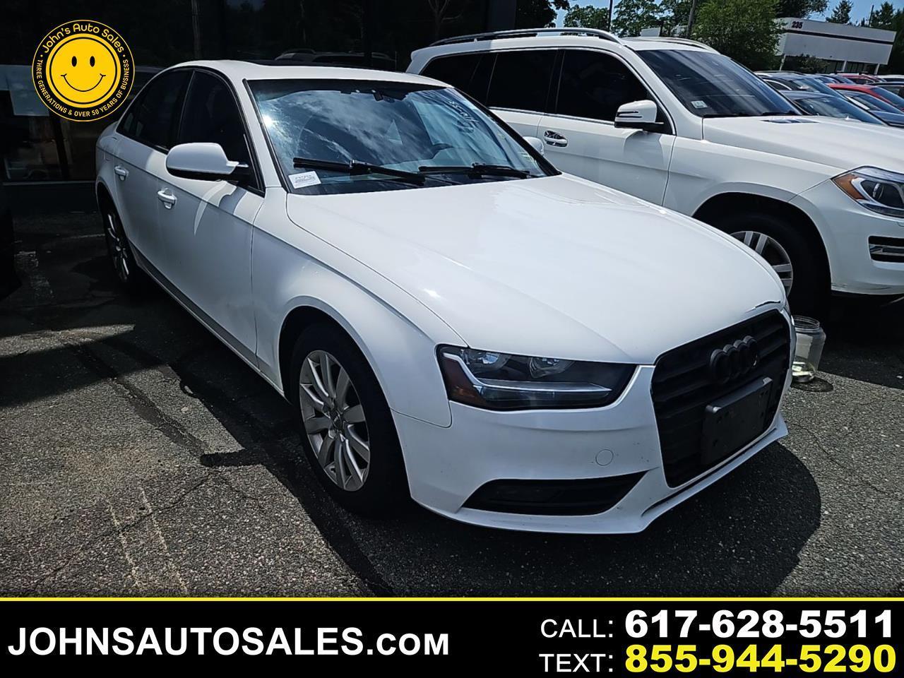 2014 Audi A4 4dr Sdn Auto quattro 2.0T Premium