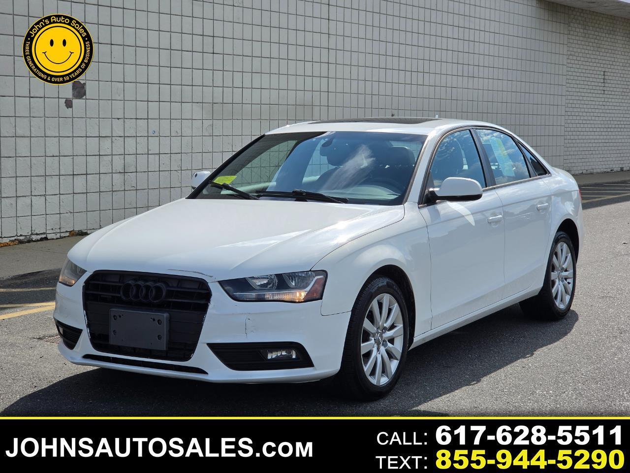 2014 Audi A4 4dr Sdn Auto quattro 2.0T Premium