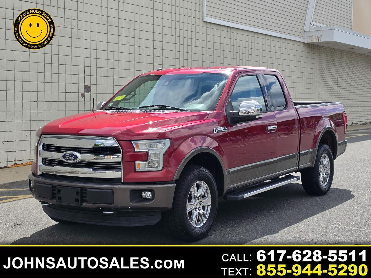 Ford F-150 4WD SuperCab 145" Lariat 2016