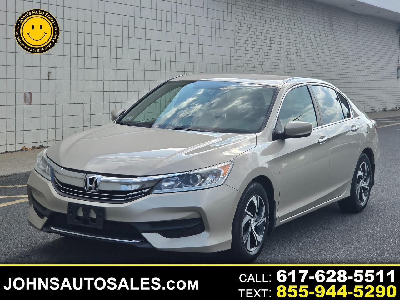 Honda Accord Sedan LX CVT 2017