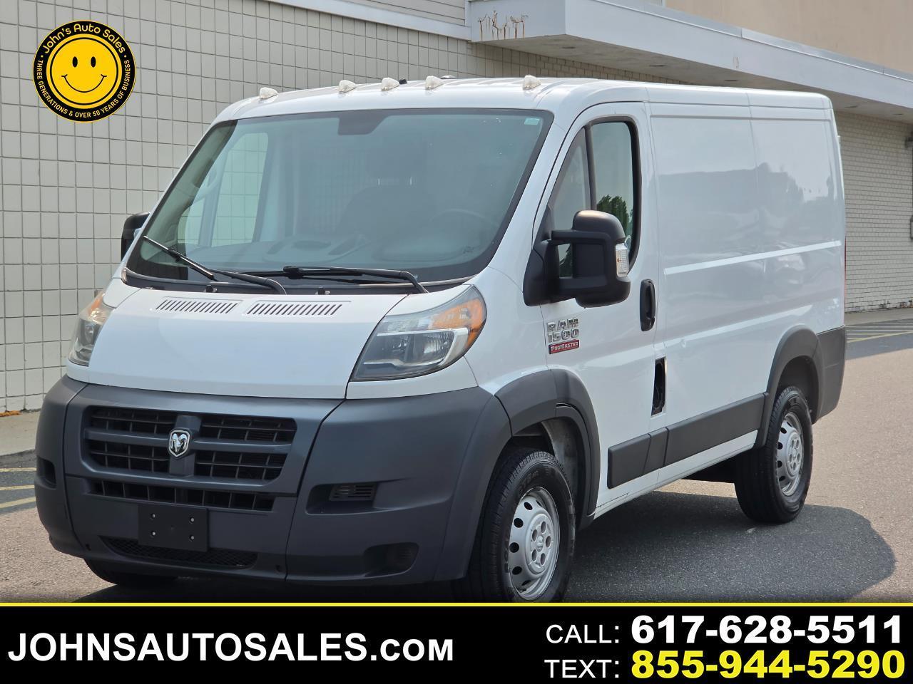 2018 RAM ProMaster Cargo Van 1500 Low Roof 118" WB