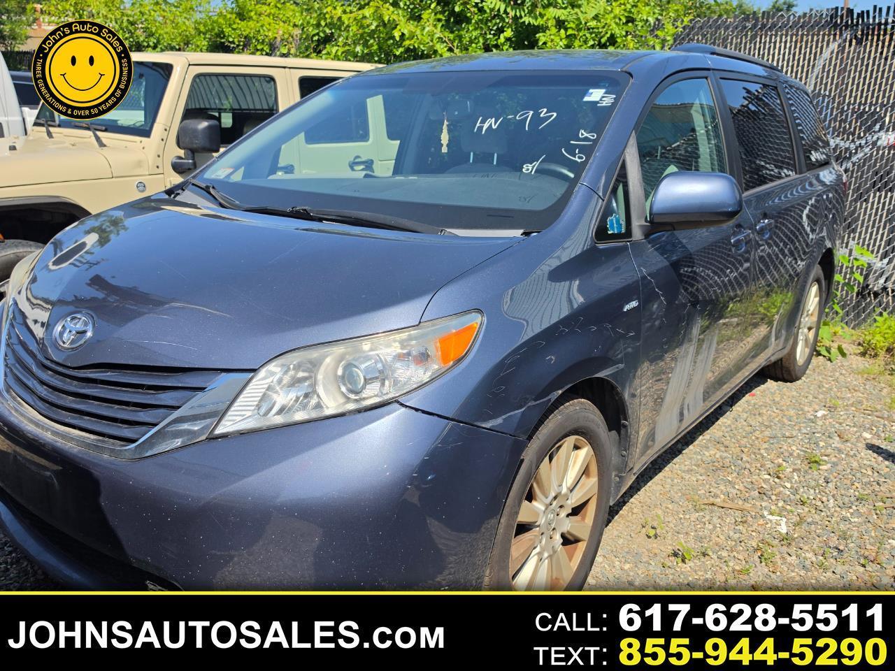 Toyota Sienna LE AWD 7-Passenger (Natl) 2017