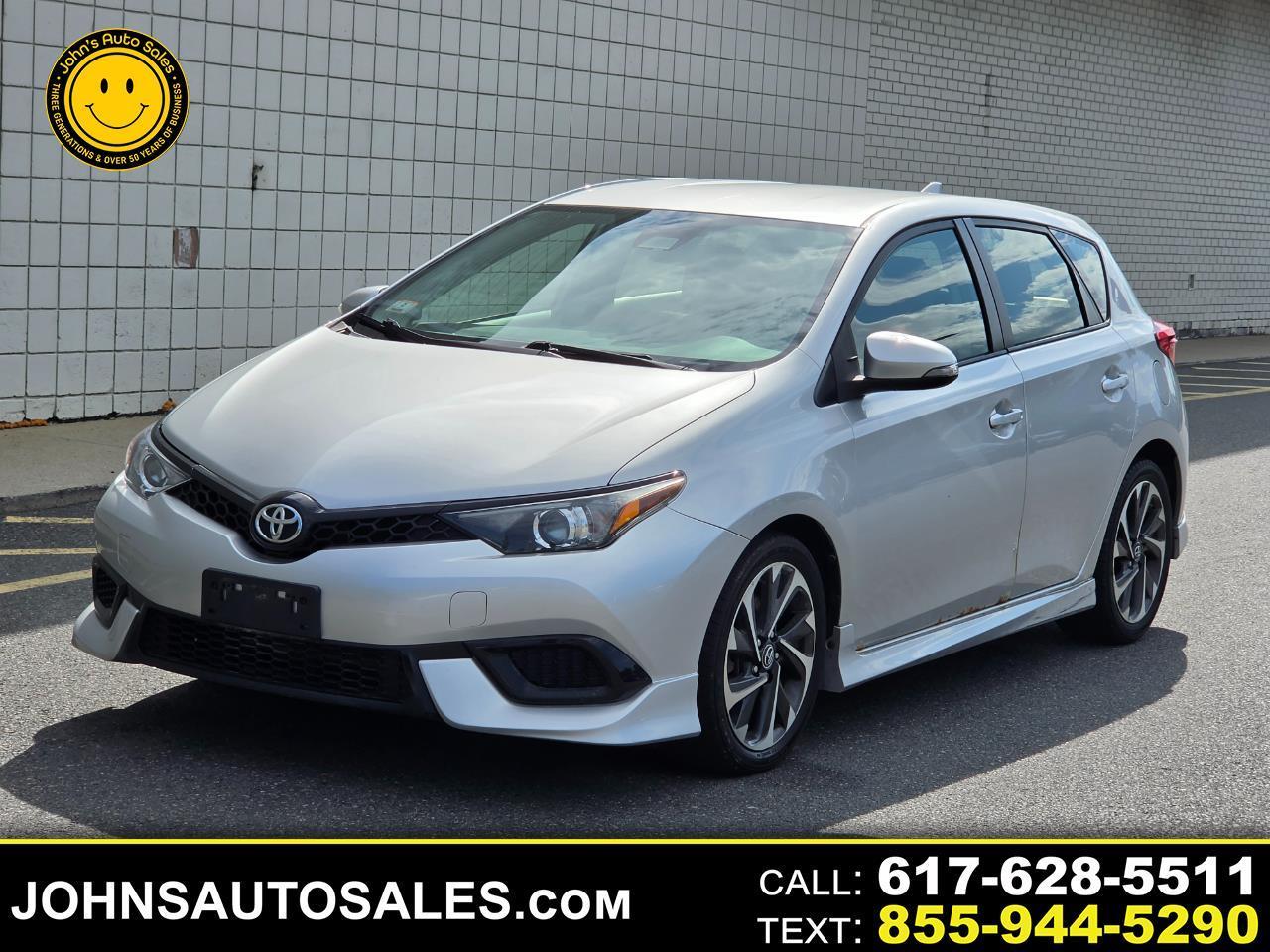 Toyota Corolla iM Manual (Natl) 2018