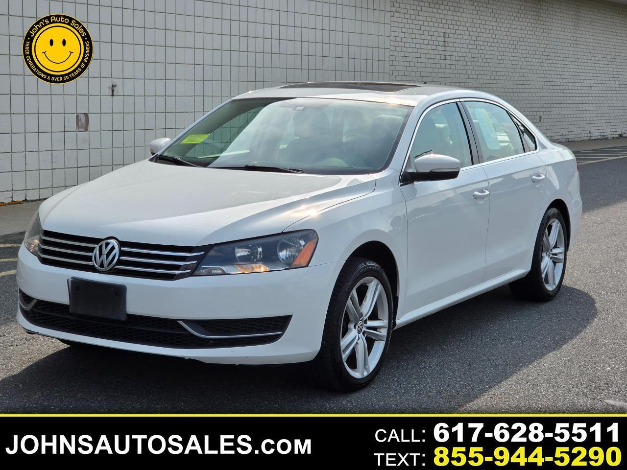 Volkswagen Passat 4dr Sdn 1.8T Auto SE w/Sunroof & Nav PZEV 2014