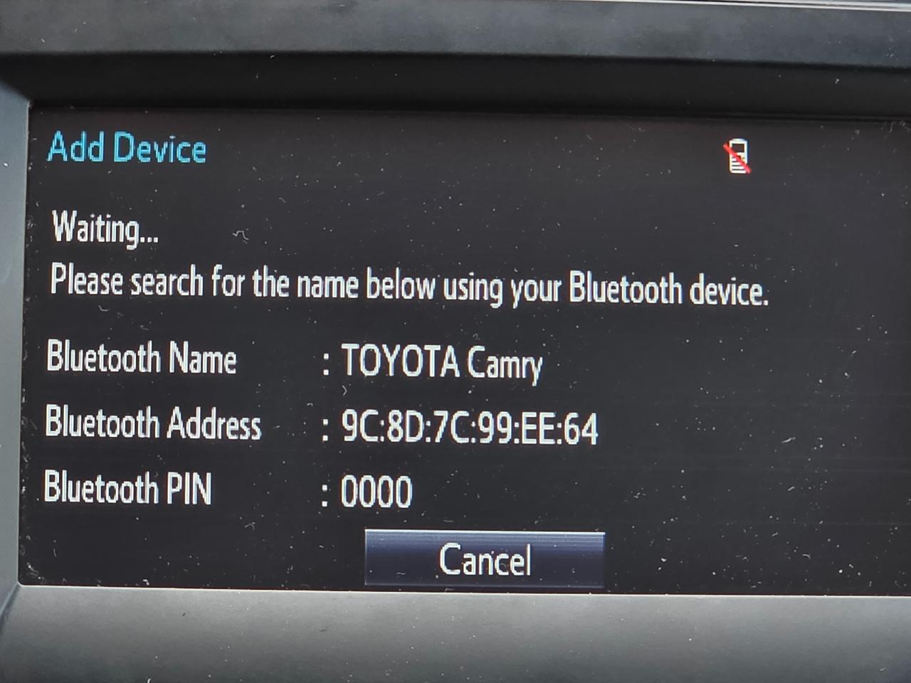 Toyota Camry XLE Auto (Natl) 2017