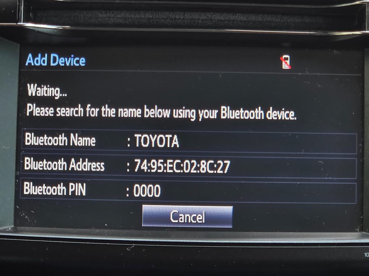 Toyota RAV4 Adventure FWD (Natl) 2018