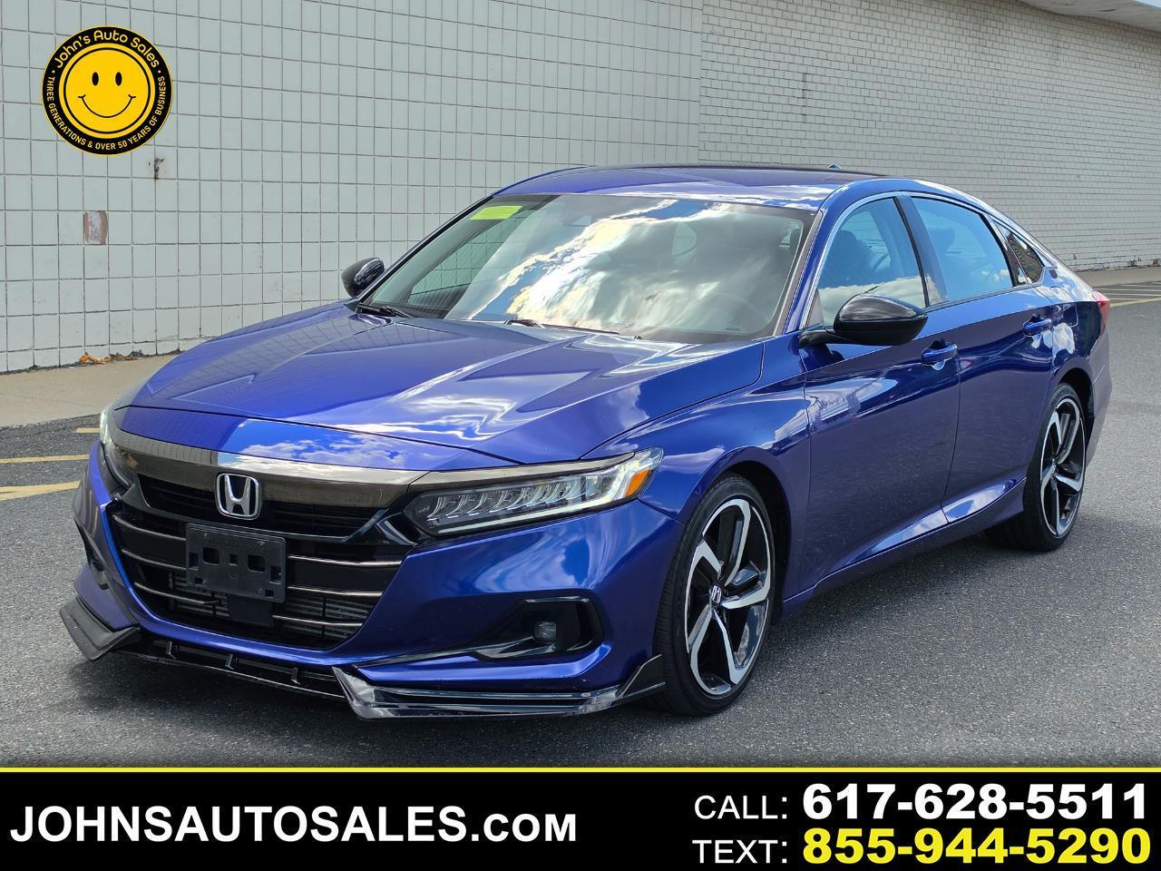 2021 Honda Accord Sedan Sport SE 1.5T CVT